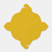 Mustard Yellow Solid Color フェイバーボックス (折り畳みなし)