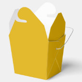 Mustard Yellow Solid Color フェイバーボックス (オープン)