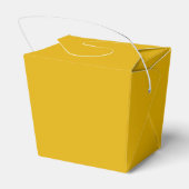 Mustard Yellow Solid Color フェイバーボックス (裏面サイド)