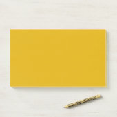 Mustard Yellow Solid Color ポストイット (デスク)