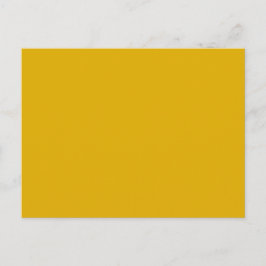 Mustard Yellow Solid Color ポストカード