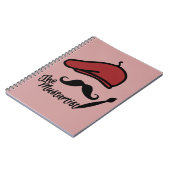 Mustartistのカスタムのノート ノートブック (左側)