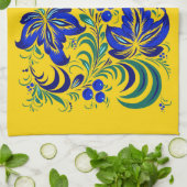 Muster im ukrainischen Volksstil キッチンタオル (折り畳み)