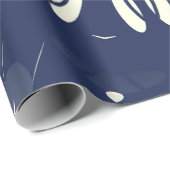 Muster in Blau und Weiß ラッピングペーパー (ロールコーナー)