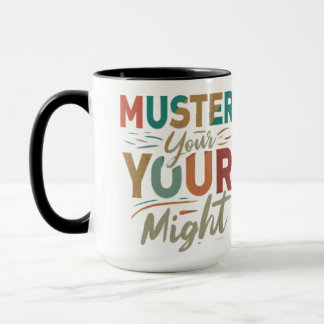 Muster Your May」マグカップ🍺 マグカップ