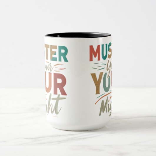 Muster Your May」マグカップ🍺 マグカップ (中央)