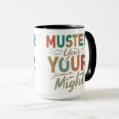 Muster Your May」マグカップ🍺 マグカップ (正面右)