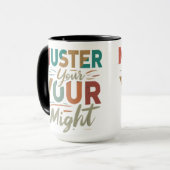 Muster Your May」マグカップ🍺 マグカップ (正面左)