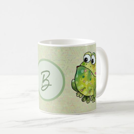 Musterfrosch コーヒーマグカップ (正面右)
