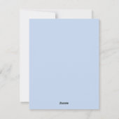 Musteringuin Geburtstag シーズンカード (裏面)