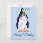Musteringuin Geburtstag シーズンカード (正面)