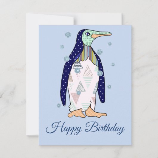 Musteringuin Geburtstag シーズンカード (正面)