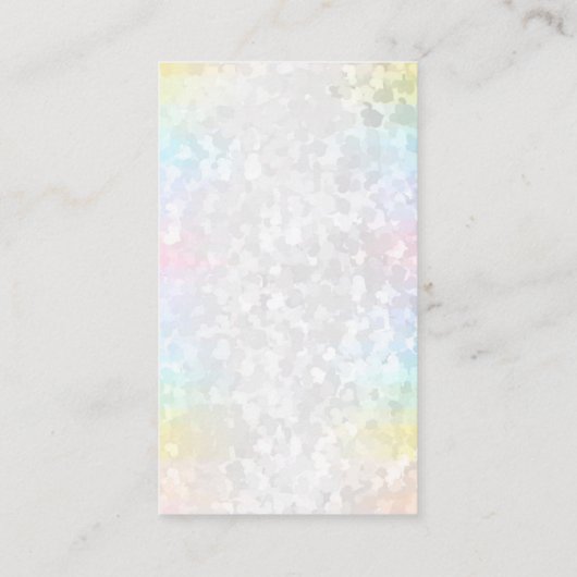 Musterkatze 名刺 (裏面)