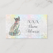 Musterkatze 名刺 (正面)