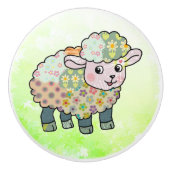 Musterlämmchen セラミックノブ (正面)