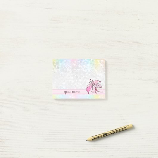 Musterlile ポストイット (デスク上)