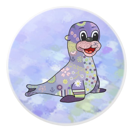 Musterrobbe セラミックノブ (正面)