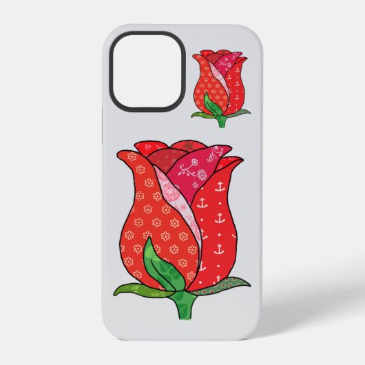 Musterrose  iPhoneケース (裏面)