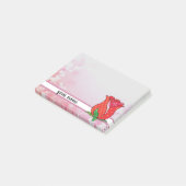 Musterrose , personalisiert ポストイット (アングル)