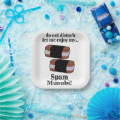 Musubiスパム楽しむMusubiパーティー ペーパープレート (パーティー)