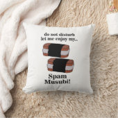 Musubiスパム楽しむmusubi クッション (ブランケット)