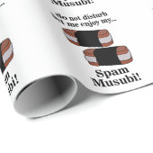 Musubiスパム楽しむmusubi ラッピングペーパー (ロールコーナー)