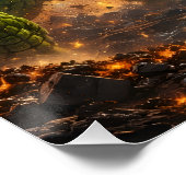 Mutant veggie semi gloss poster ポスター (コーナー)