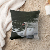 Mute Swan クッション (ブランケット)