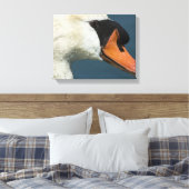 Mute Swan -ファインアートプリント キャンバスプリント (インサイチュ (寝室))