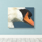 Mute Swan -ファインアートプリント キャンバスプリント (インサイチュ (ウッドフロア))