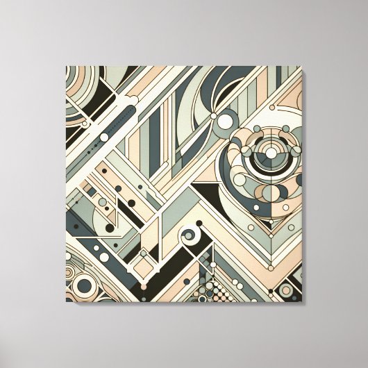 「muted_art」canvas art キャンバスアート (正面)