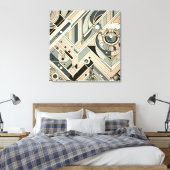 「muted_art」canvas art キャンバスアート (インサイチュ (寝室))
