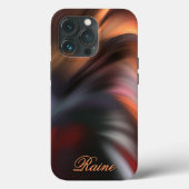 Muted Autumn Personal Name  Case-Mate iPhoneケース (裏面)