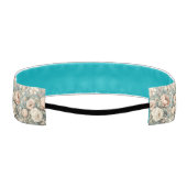 Muted Botanical Dream アスレチックヘッドバンド (裏面)