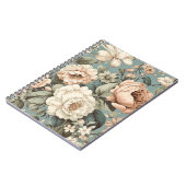 Muted Botanical Dream ノートブック (左側)