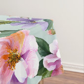 Muted Colorful Flowers Boho flower テーブルクロス (インサイチュ)