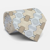 Muted Earth Tones ネクタイ (ロール)