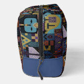 Muted Earthy Folk Art Patchwork Quilt ドップキット (右)