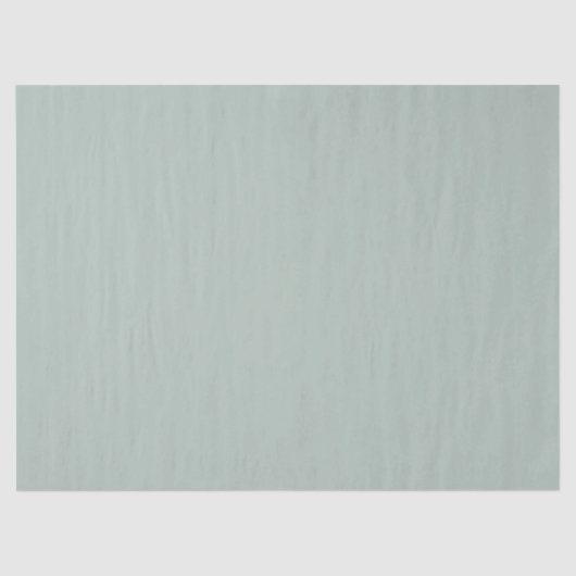 Muted Eucalyptus Green Color 薄葉紙 (正面)