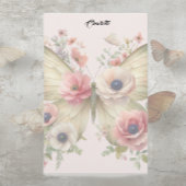 Muted Floral Butterfly 便箋