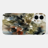 Muted Forest Watercolor Case-Mate iPhoneケース (裏面 (横))