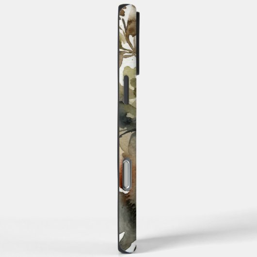 Muted Forest Watercolor Case-Mate iPhoneケース (裏面 / 右)