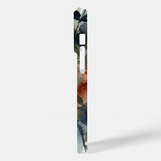 Muted Forest Watercolor Case-Mate iPhoneケース (裏面 / 左)
