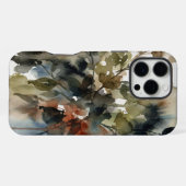 Muted Forest Watercolor iPhoneケース (裏面横)