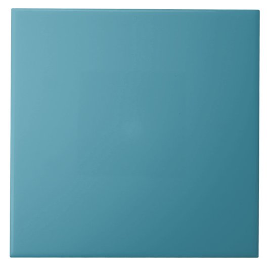 Muted Marine Blue Ceramic Tile. タイル (正面)