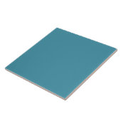 Muted Marine Blue Ceramic Tile. タイル (側面)