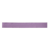 Muted Mulberry Glitter Style Horizontal Stripes サテンリボン (正面)