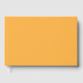 Muted Orange Background Texture for Web and Print ゲストブック (正面)