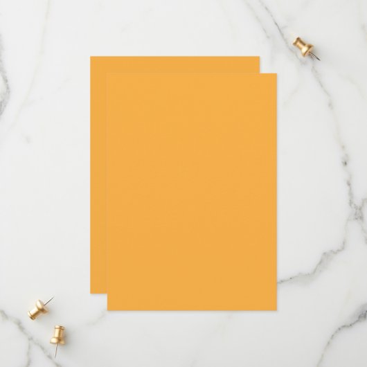 Muted Orange Background Texture for Web and Print セーブザデート (正面/裏面インサイチュ)