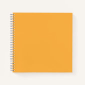 Muted Orange Background Texture for Web and Print ノートブック (正面)